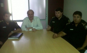 Lavagnino asume como jefe distrital de la polic&iacute;a