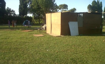  En el barrio Valle de Oro los vecinos ya piensan en el techo propio