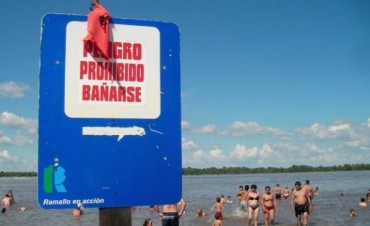 Pocos bañeros en la costa