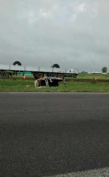 Accidente en el km 201