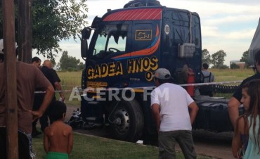 Fatal accidente en Villa Ramallo