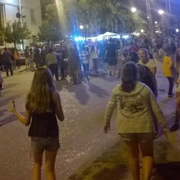 Peatonal en Villa Ramallo