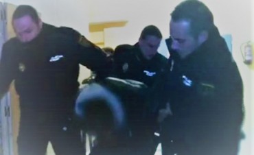 Policías en acción