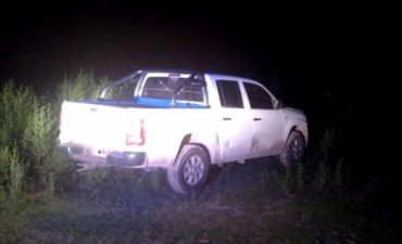 Apareció en San Pedro la camioneta robada en Pérez Millán