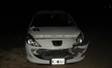 Accidente en el camino de la costa