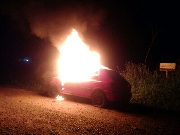 Incendio en barrio Las Ranas