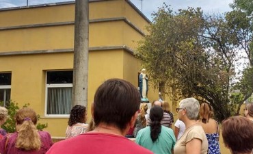 La Inmaculada Concepción de Maria fue nuevamente entronizada