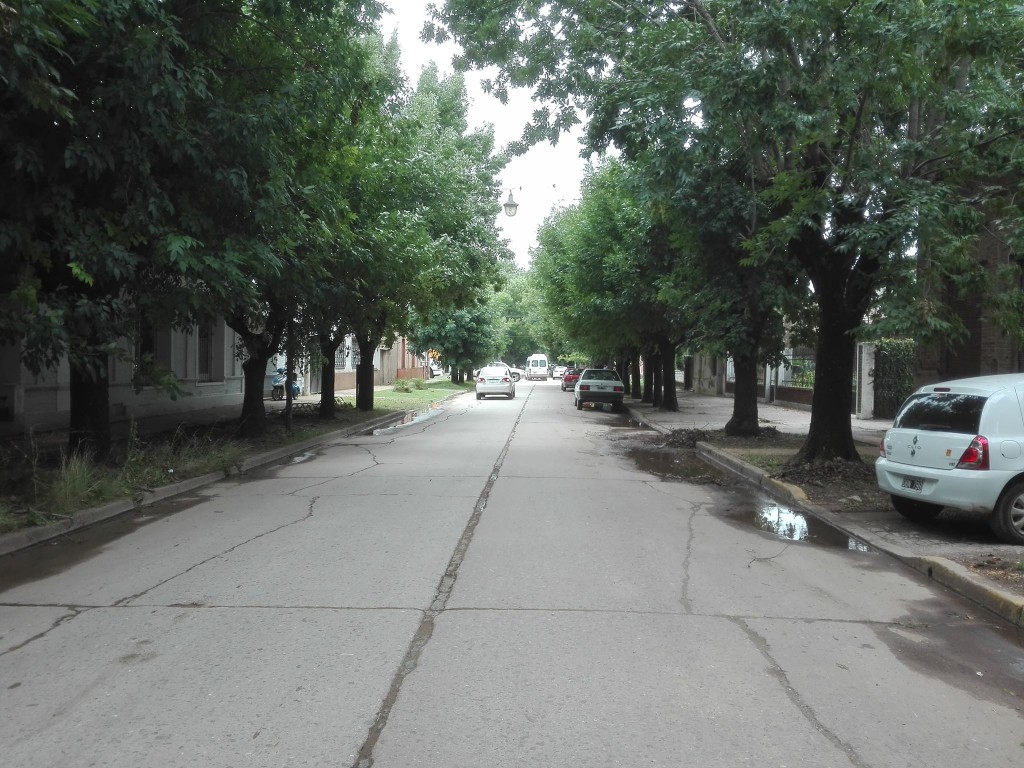 Batalla campal en calle Yrigoyen