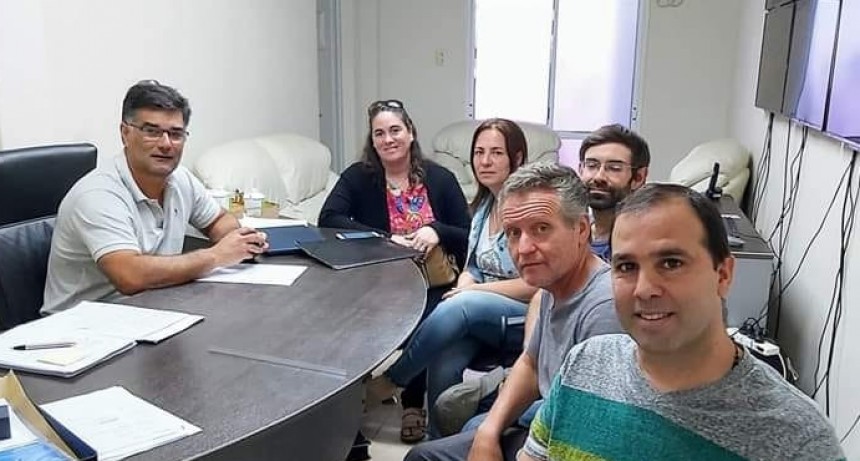 Integrantes de UPVA se reunieron con el Intendente Perie