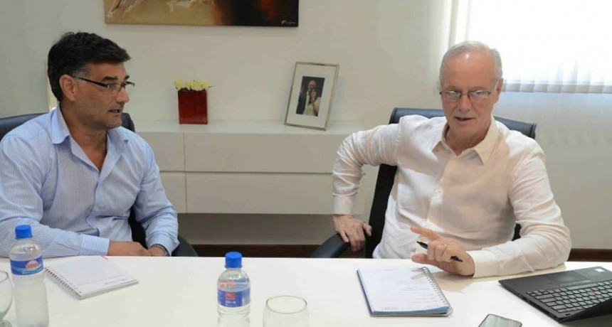 El Intendente Perie se reunió con el Ministro de Salud Dr. Gollan