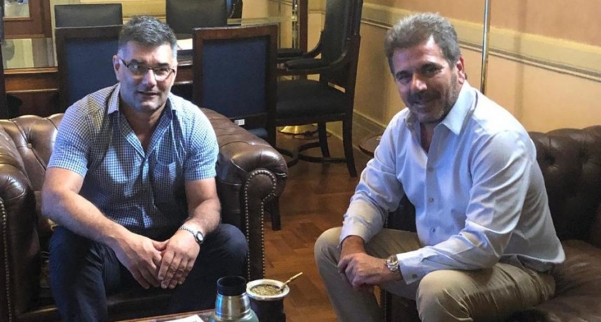 El Intendente Perie viajó a Buenos Aires se reunió con el diputado Ritondo y funcionarios del Ministerio del Interior