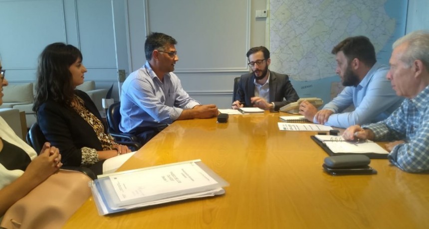 El Intendente se reunió con el Ministro de Infraestructura