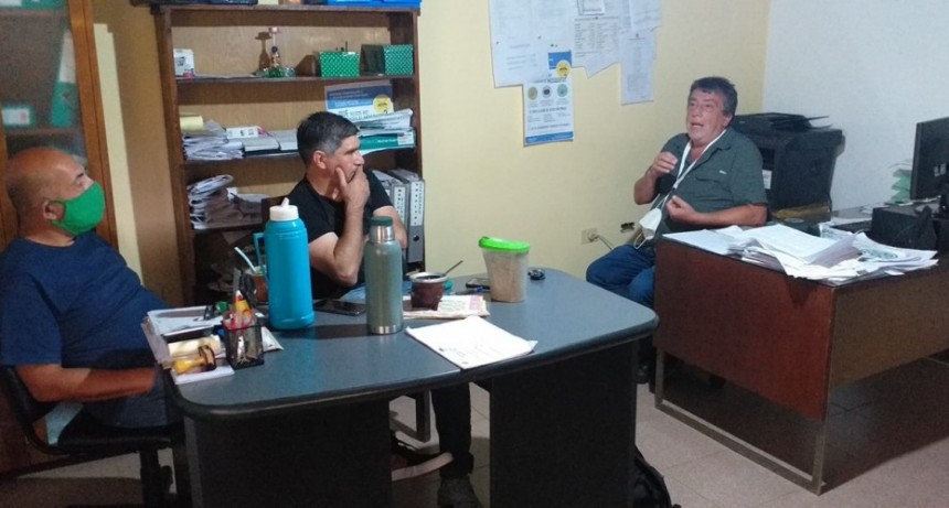 Encuentro con funcionarios nacionales