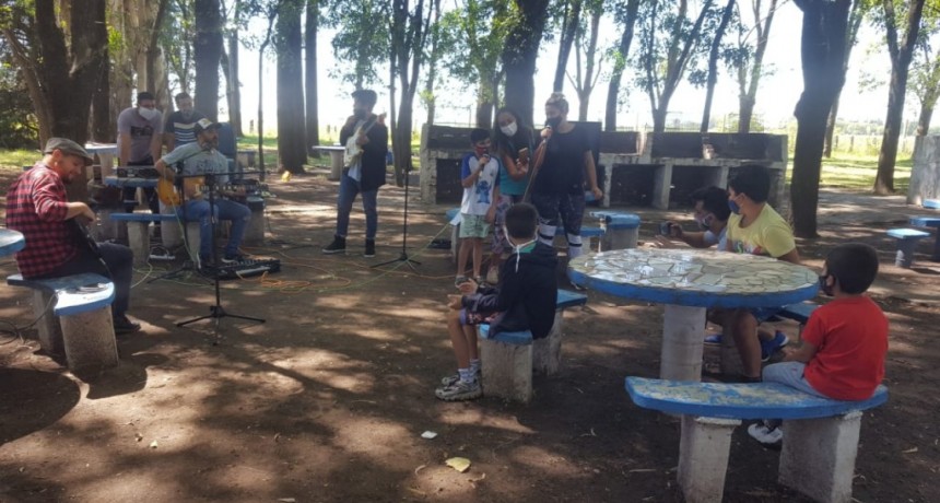 La Banda de Ramallo continúa con las Clínicas en el Programa provincial “Verano ATR”