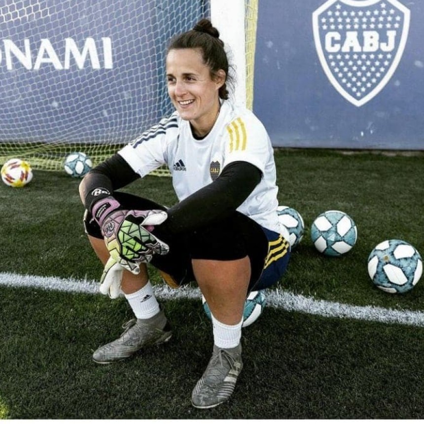 Laurina Oliveros campeona del fútbol argentino con Boca