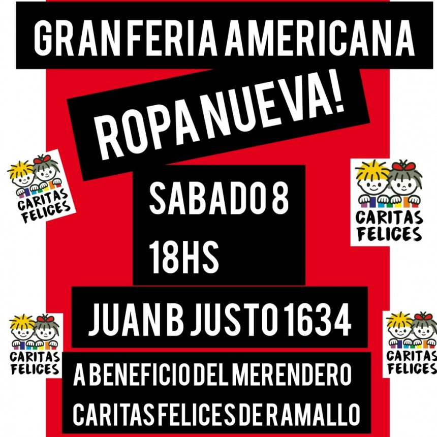 ¡A colaborar con el merendero Caritas Felices!