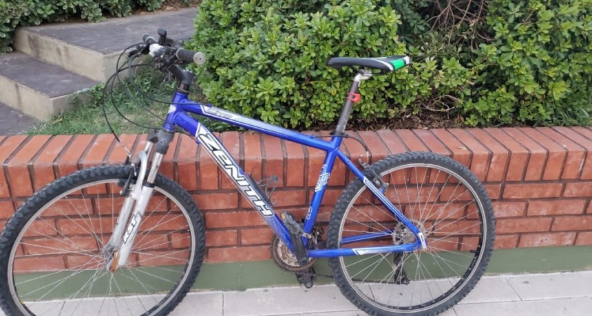 Se llevaron un utilitario y una bicicleta