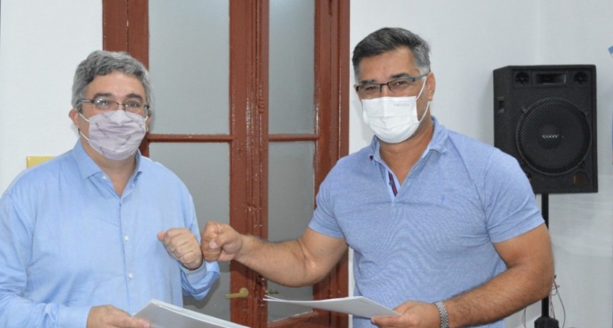 El Ministro de Desarrollo Agrario de la provincia de Buenos Aires Javier Rodríguez visitó Ramallo