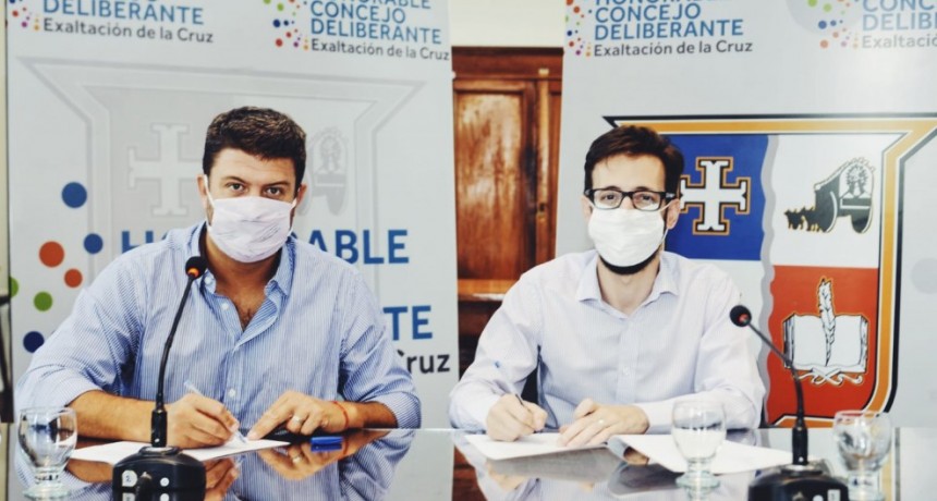 La Provincia firmó un acuerdo para la construcción de 50 viviendas en Exaltación de la Cruz