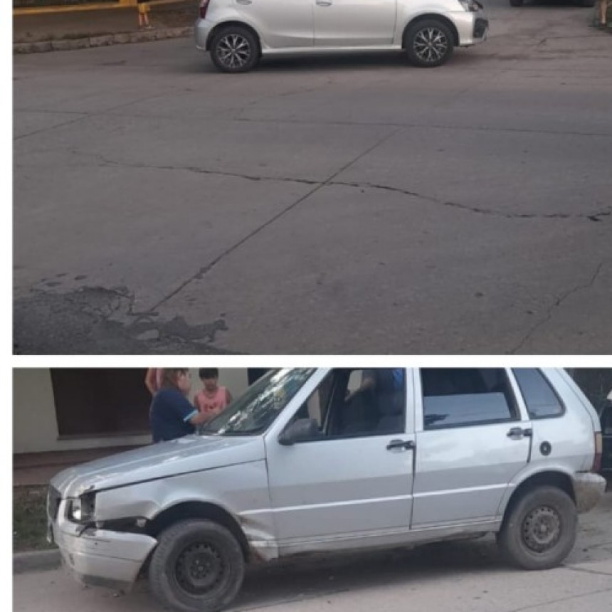 Se chocaron un auto parado y no tenía licencia de conducir y el seguro obligatorio