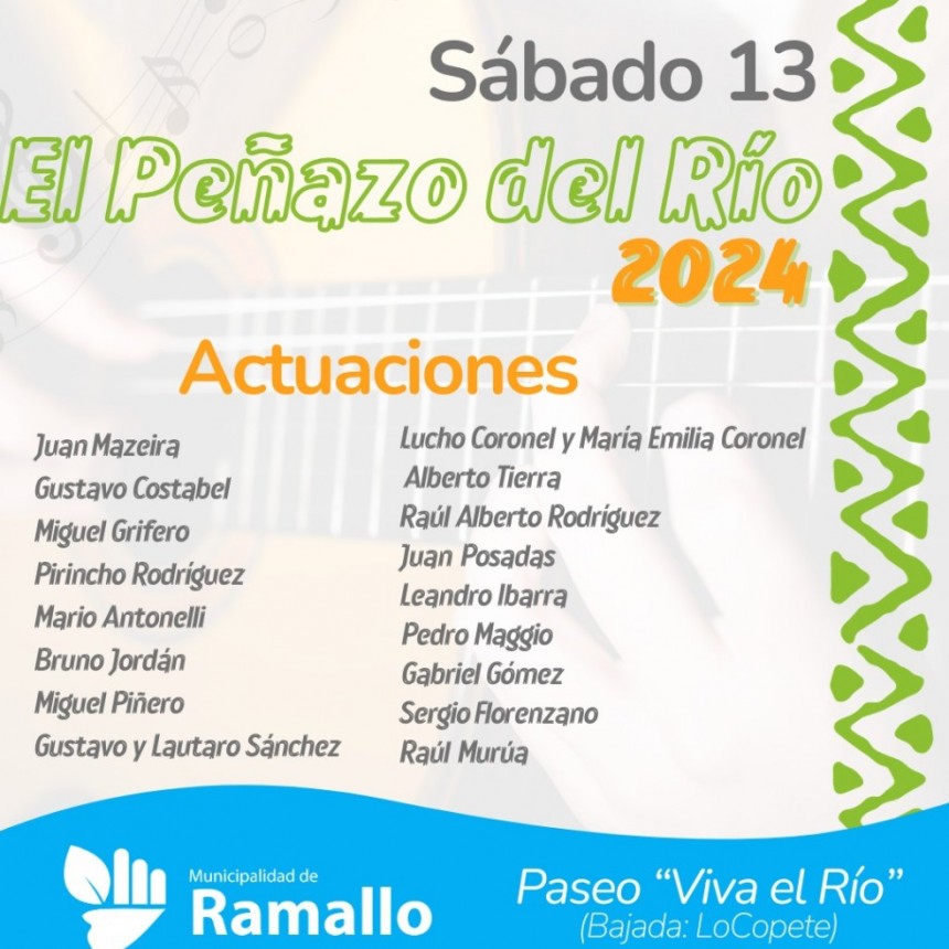 Se vienen dos días de música con artistas locales e invitados de cara al río Paraná