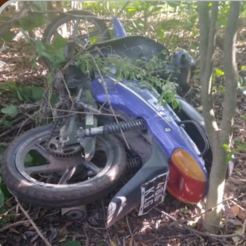 Recuperan una moto robada y aprehendieron a un sujeto imputado del ilícito