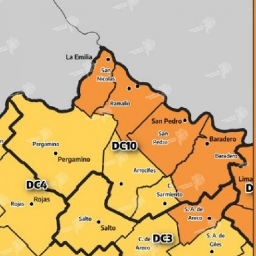 Precauciones ante alerta meteorológica en la región