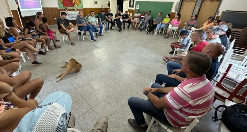 Se conformó el foro vecinal de seguridad en el barrio Defensores de Victoria