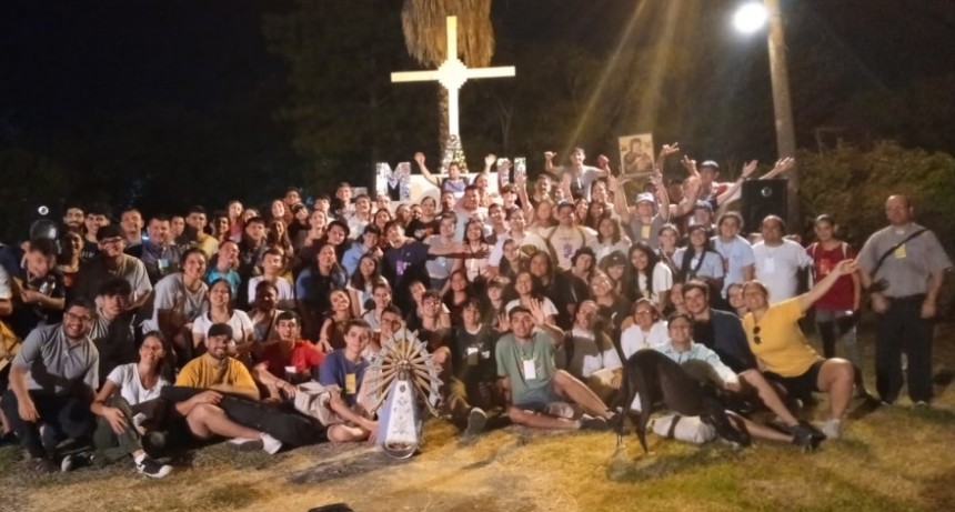 Jóvenes de la Pastoral en Villa Ramallo: 