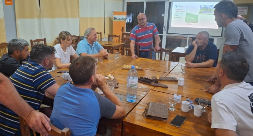 El intendente se reunió con los inversores de la costa