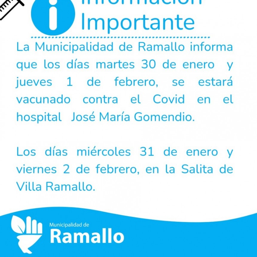 Vacunan contra el Covid