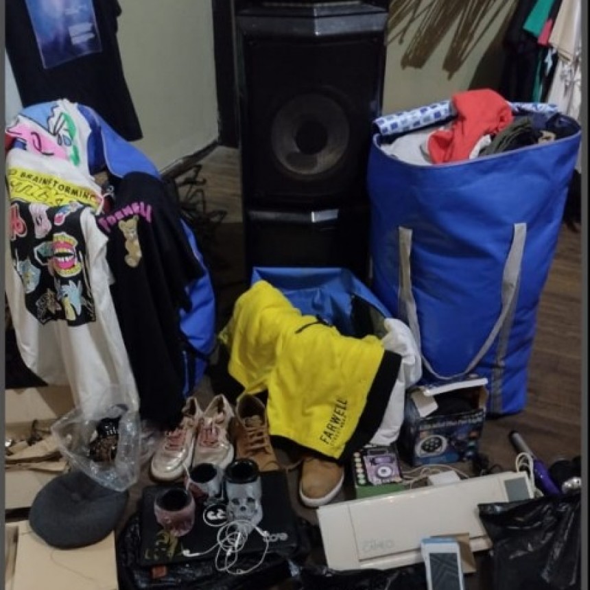 Intento de robo en un comercio de Ramallo: persecución y recuperación de bienes