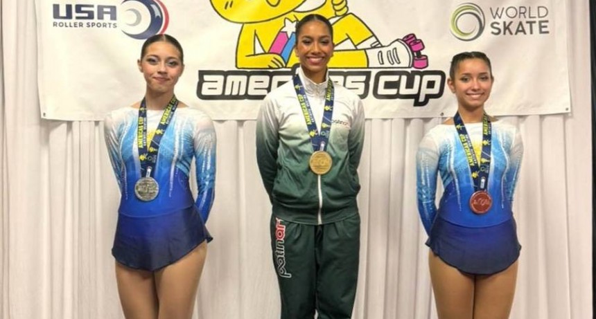 Pat&iacute;n: Alma Cesaretti Subcampeona en Estados Unidos