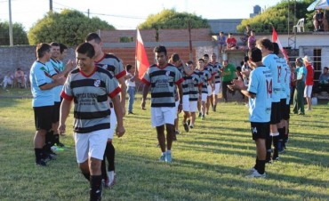 Matienzo festejó la obtención del titulo con un amistoso