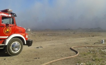 Días de intenso trabajo para los bomberos