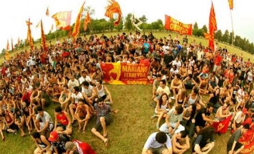 Las juventudes de izquierda realizan su campamento en  Ramallo