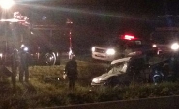 Accidente en el kil&oacute;metro 215 de ruta 9