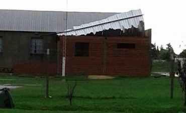 Fuerte temporal de lluvia y viento provocó severos daños en Ramallo