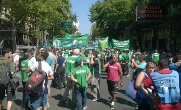 Adrián Lescano “Paramos y marchamos por el presente y por el futuro”