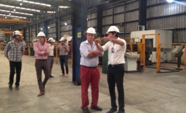 El Intendente Poletti visitó IVANAR