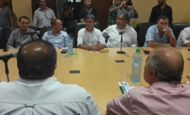 El Intendente Poletti participó de la reunión en la CGT