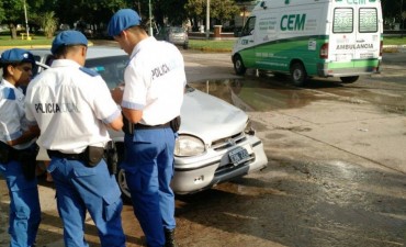 Accidente de tránsito en la ciudad de Ramallo