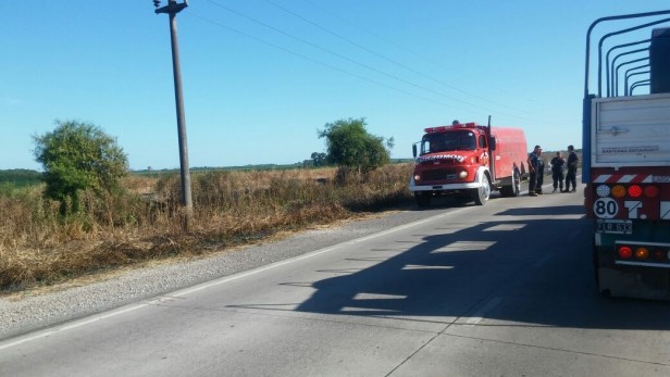 Intensa labor de Bomberos Voluntarios