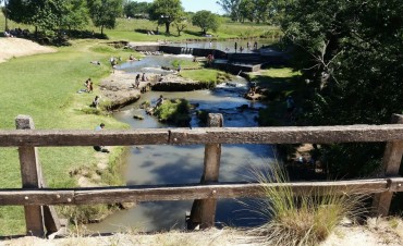 Los camping del arroyo Las Hermanas también recibieron una importante cantidad de visitantes