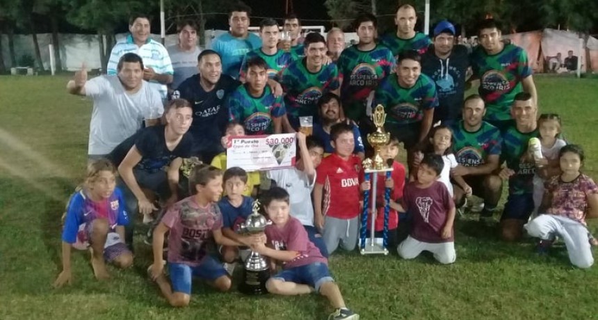 Despensa Arco Iris se consagró campeón del torneo nocturno “Jorge Bracalentti” 