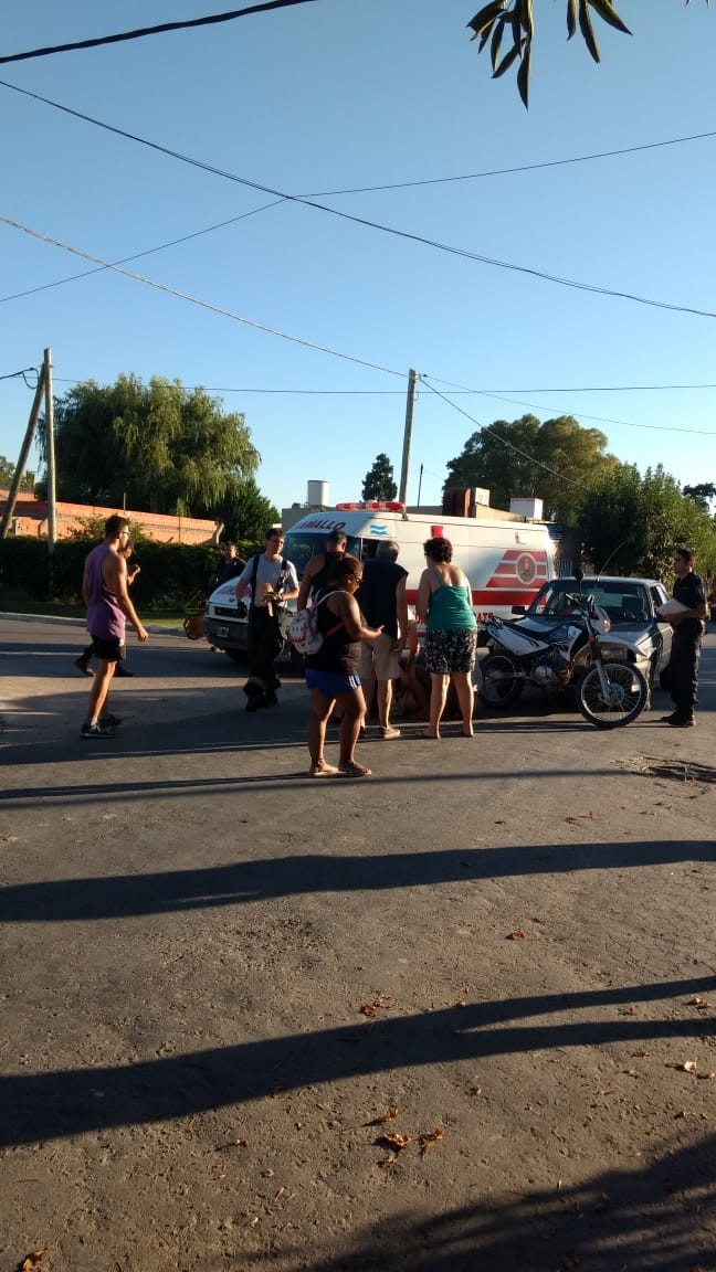 Accidente en Villa Ramallo