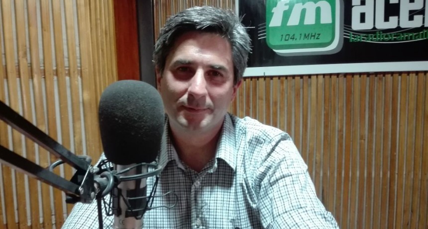 César Costoya- Delegado Municipal Villa Ramallo     “Pudimos conseguir fondos y estamos saliendo por los barrios, comenzamos por el barrio La Laguna”