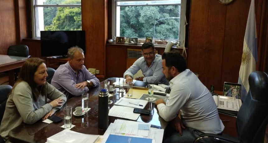El Intendente Perie se reunió con el jefe de gabinete del Ministerio de Salud Lisandro Bonelli