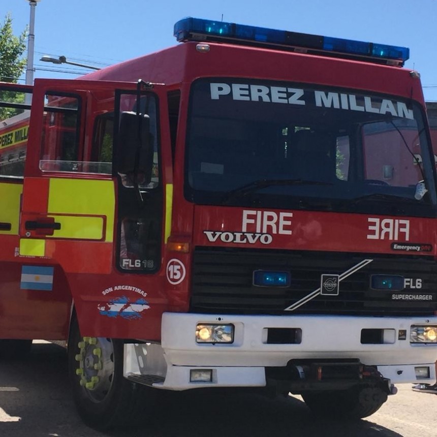 Bomberos de Pérez Millán sigue sumando equipamiento 