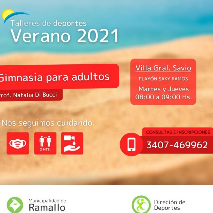 Talleres deportivos y recreativos